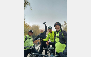 Sortie VTT vers le Coudray Macouard.